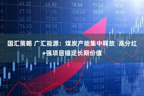 国汇策略 广汇能源：煤炭产能集中释放  高分红+强项目锚定长期价值