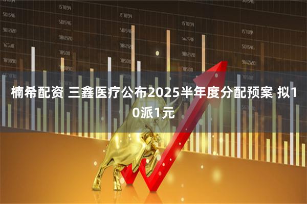 楠希配资 三鑫医疗公布2025半年度分配预案 拟10派1元
